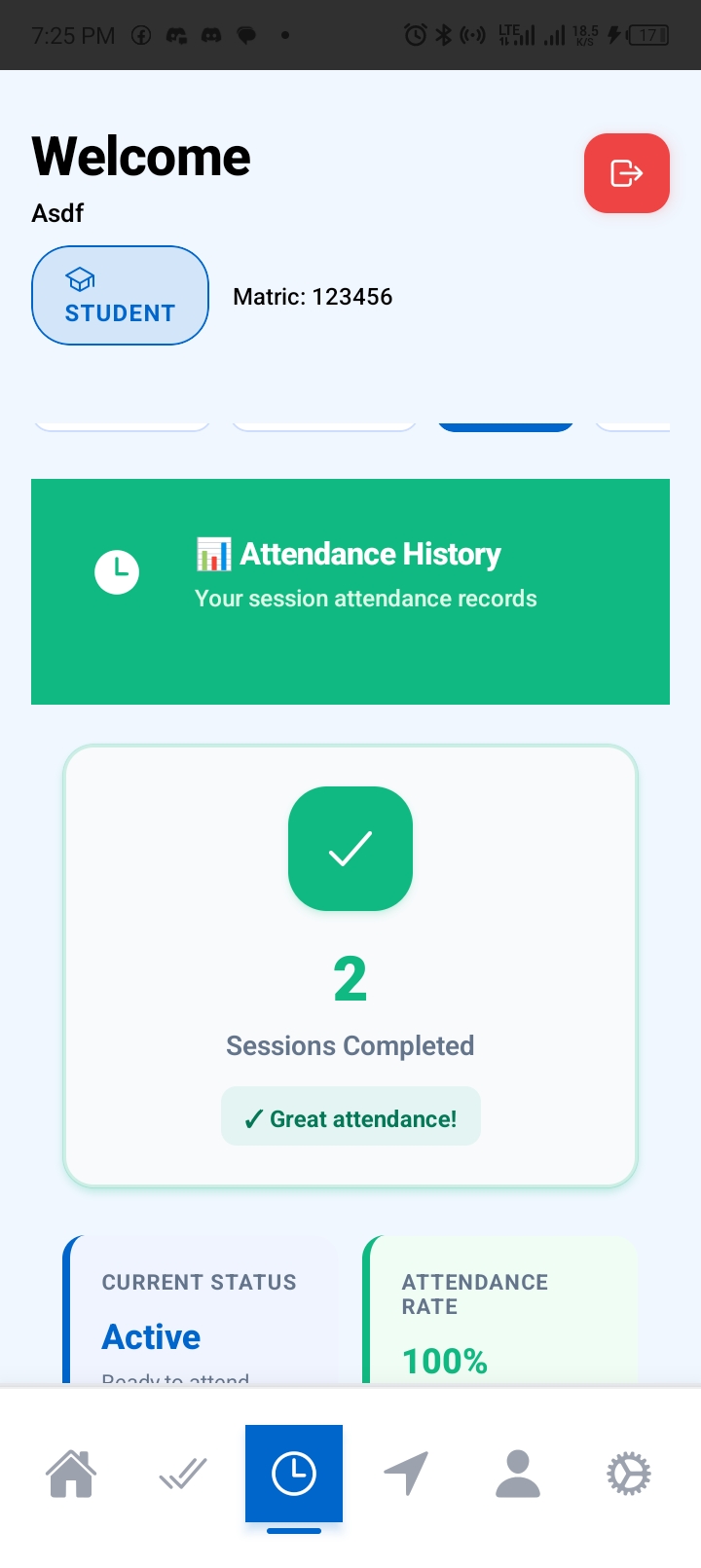 Attendance Registration